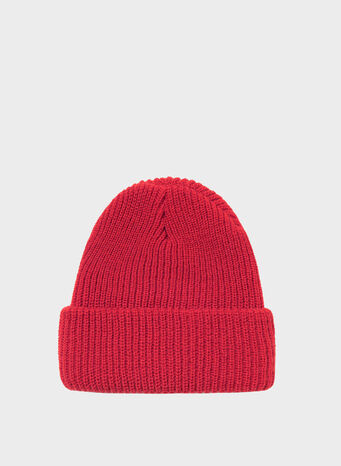 CAPPELLO BASIC CUFF BEANIE, CORAL, small