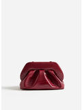 BORSA A MANO TIA CROCO, PRUNE, thumb
