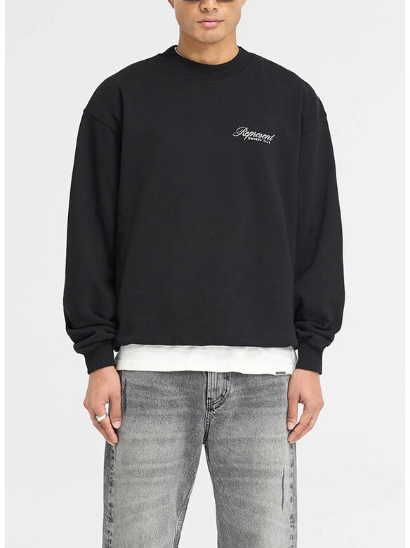 FELPA OWNERS CLUB SCRIPT, BLACK, medium