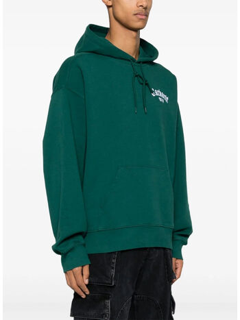 FELPA HOODIE ONYX SCRIPT, 22VXX CHERVIL/WHITE, small