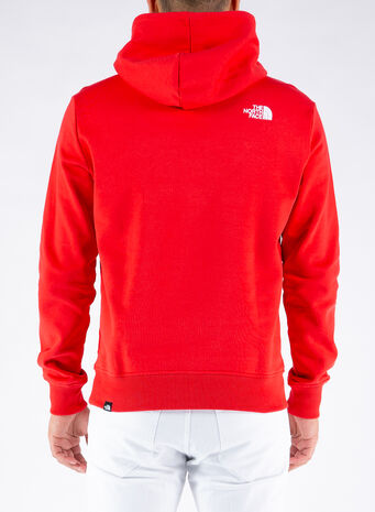 FELPA STANDARD HOODIE, V33HORIZONRED, small