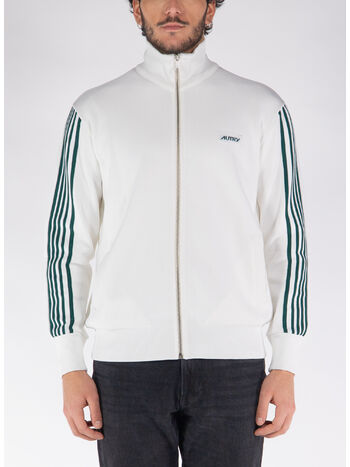 FELPA FULL ZIP CON LOGO, , small