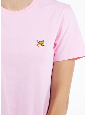 T-SHIRT FOX HEAD PATCH, P603 PALE PINK, small