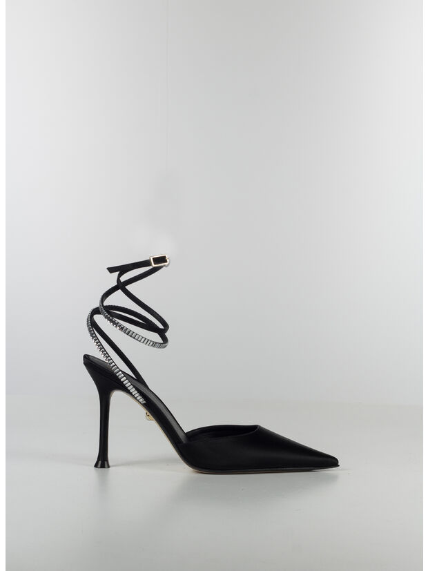 SCARPA AXEL 095 SIENA SATIN, BLACK, large