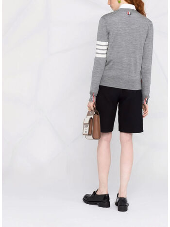 CARDIGAN V-NECK, 055 LT GREY, small