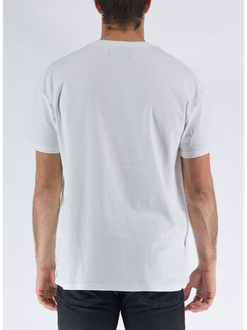 T-SHIRT P101 TEXTURED JERSEY, WHITE WHITE, small