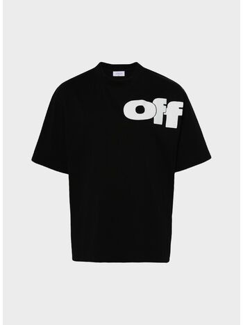 T-SHIRT SHARED LOGO SKATE S/S TEE, 1001 BLACK WHITE, small
