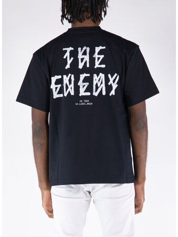 T-SHIRT ENEMY, P394 BLACK + THE ENEMY PRINT, small
