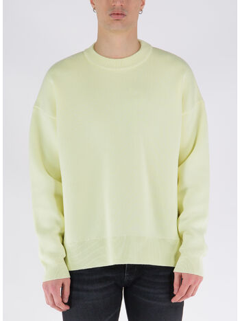 MAGLIONE INTARSIA, 5959LIMEGREEN , small