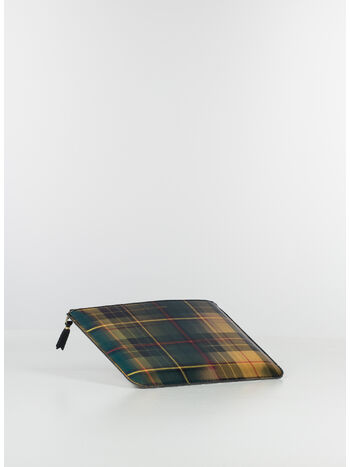 PORTAFOGLIO WALLET LENTICULAR TARTAN UNISEX, , small