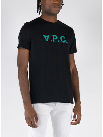 T-SHIRT VPC COLOR H, NOIR/VERT, small