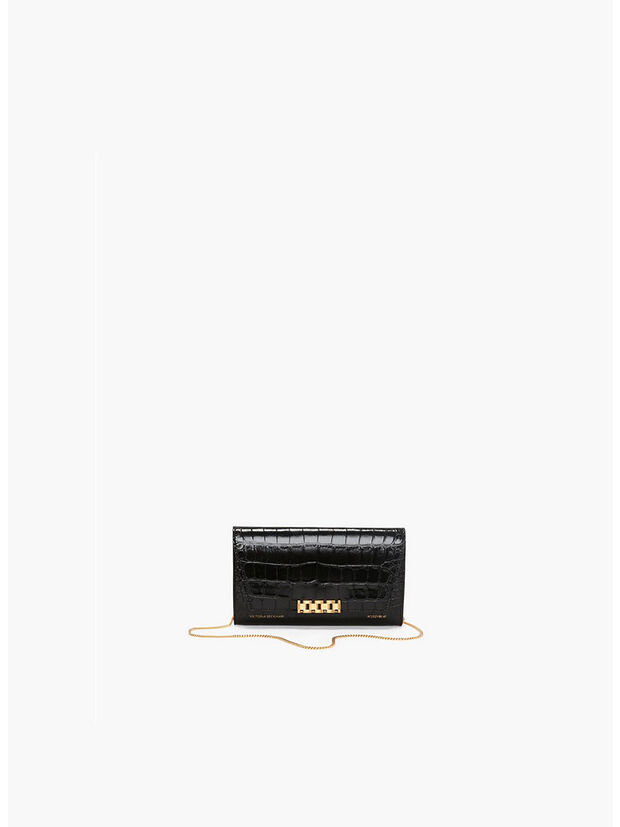 BORSA WALLET ON CHAIN, BLACK, large