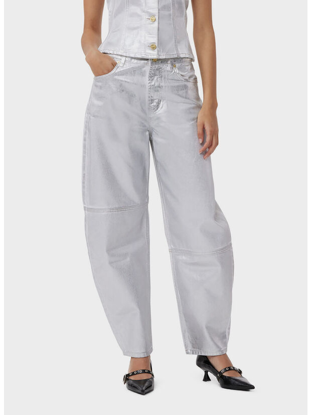 JEANS FOIL DENIM STARY, 151 BRIGHT WHITE, large