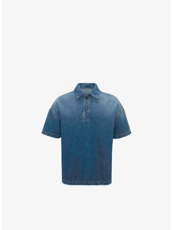 POLO IN DENIM, 804 LIGHT BLUE, small