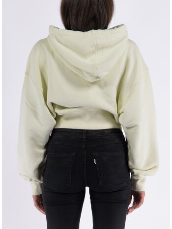FELPA HOODIE SMALL ARROW PEARL, 6110 BEIGE BLACK, small