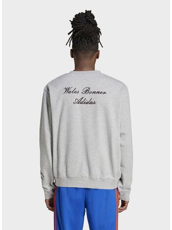 T-SHIRT WALES BONNER LONGSLEEVE UNISEX, MGREYH, small