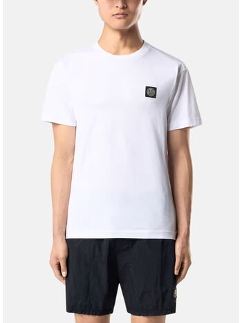 T-SHIRT 60/2 COTTON JERSEY, V0001 WHITE, small