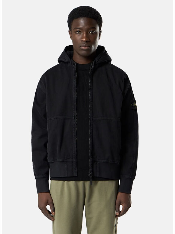 FELPA ORGANIC PANAMA COTTON OLD EFFECT, V0129 BLACK, medium