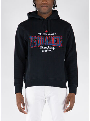FELPA COOL HOODIE, 900 BLACK, small