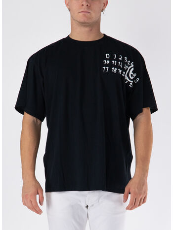 T-SHIRT GIROCOLLO CON STAMPA, 900, small