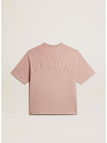 T-SHIRT CON LOGO REVERSE SUL RETRO, 25235 SHADOW GRAY, small