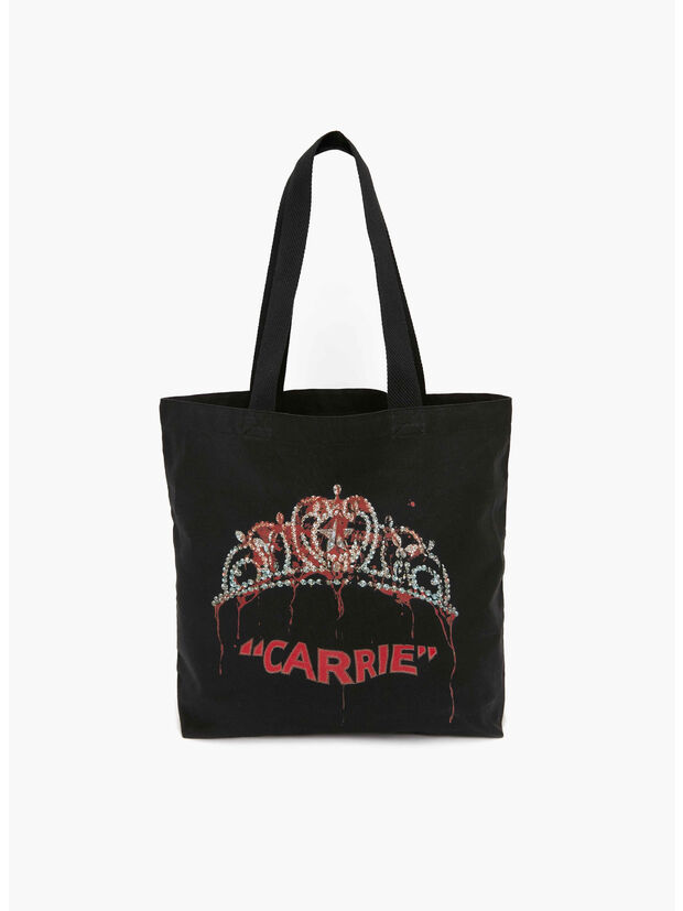 BORSA SHOPPER CARRIE, 999 BLACK, large