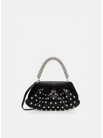 BORSA EMERA BEADS, BLACK, small