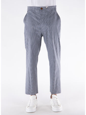 PANTALONE CROPPED CRUISE, P204 GINGHAM , small