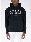 P401 BLACK + TEACH PEACE PRINT