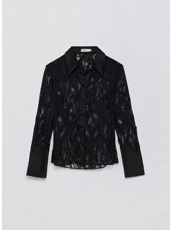 CAMICIA CANDELA L/S, BLACK, small