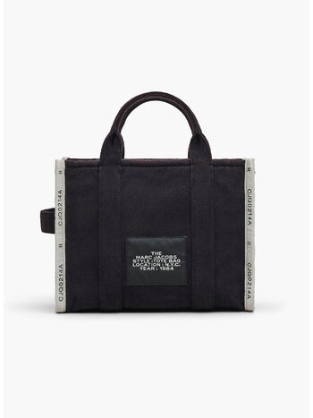 BORSA THE JACQUARD MEDIUM TOTE, 001 BLACK, small