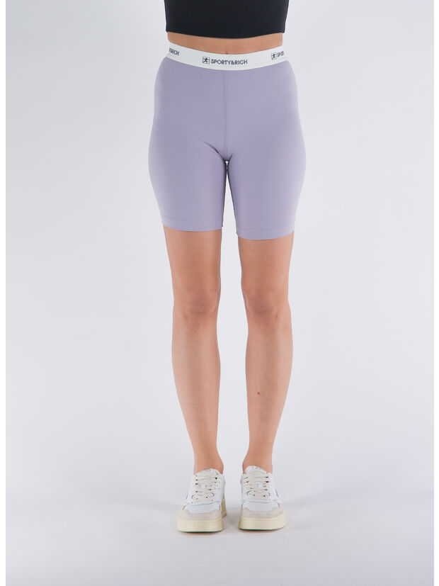 BIKER SHORT LILLA, LILAC/BLACK VIOLA, large