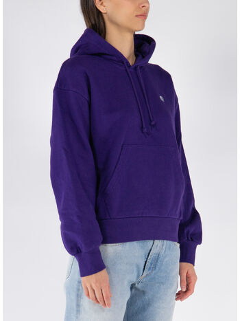 FELPA HOODED CASEY, 1ZKXX TYRIAN/SILVER, small