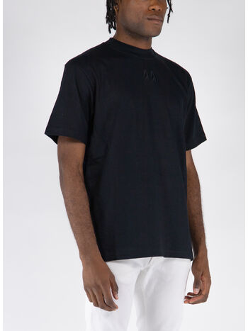 T-SHIRT CLASSIC, P395 BLACK + 44 SOLID RISK RED, small