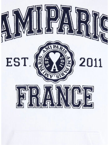 FELPA AMI PARIS, 100 WHITE, small