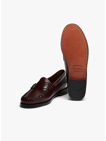MOCASSINO WEEJUN PENNY, 0NN WINE LEATHER, small