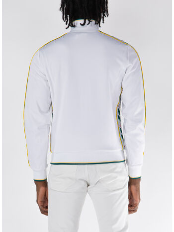 FELPA FULL ZIP MENS SEASONAL LAUREL, WHITE, small