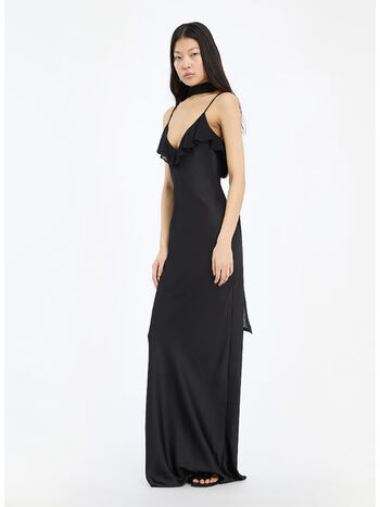 ABITO V-NECK, 100 BLACK, small