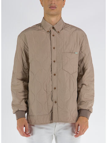GIACCA TRAPUNTATA, 101 BEIGE, small