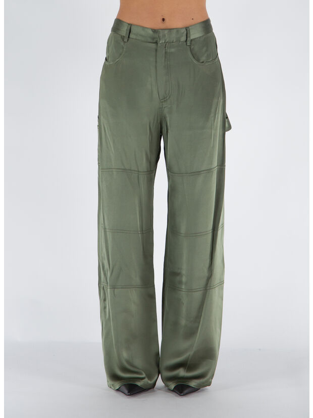 PANTALONE SATIN WORK, FATIGUE, large