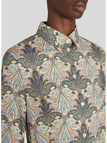 CAMICIA CON STAMPA PAISLEY, 1, small