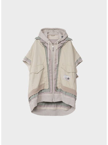 FELPA TRIPLE LAYERED, WHITE, small