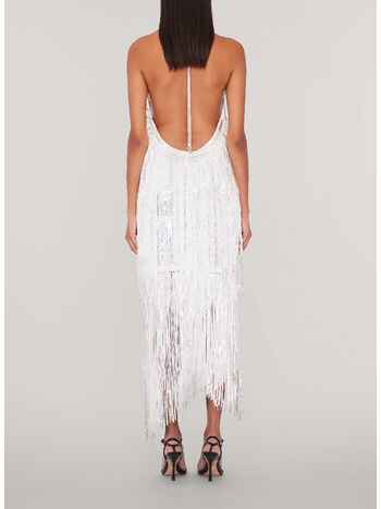 ABITO SEQUINS MINI FRINGE, 11-0601 BRIGHT WHITE, small