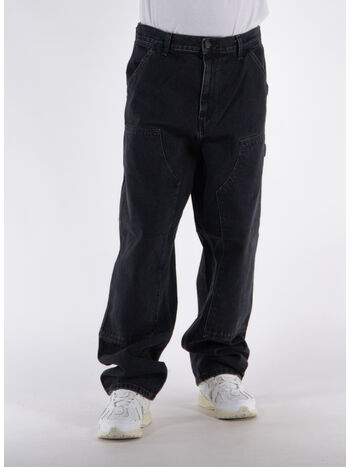 PANTALONE DOUBLE KNEE, 8906 BLACK, small