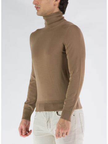 MAGLIONE KNITWEAR LUPETTO, JB300 WICKER, small