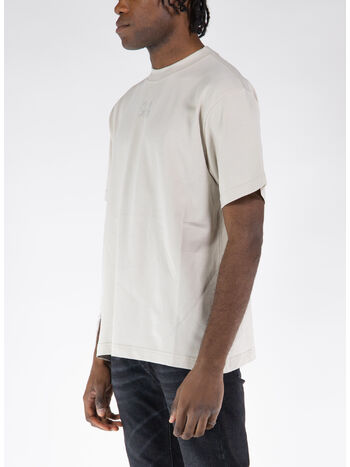 T-SHIRT CLASSIC, P397 DIRTY WHITE + 44 SOLID BLACK, small