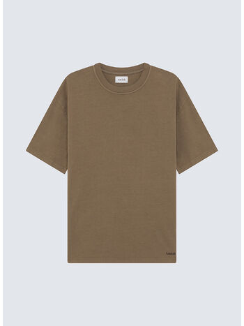 T-SHIRT MICRO LOGO, C0647 Jersey Dyed Walnut, small
