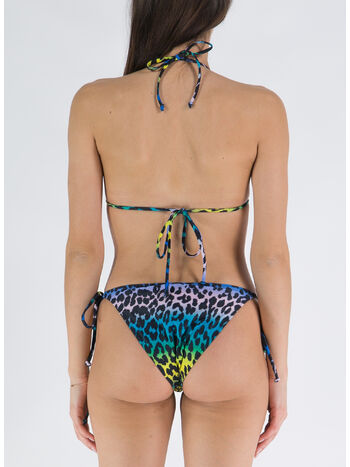 COSTUME TOP RECYCLED PRINTED STRING BIKINI, 999 MULTICOLOR, small