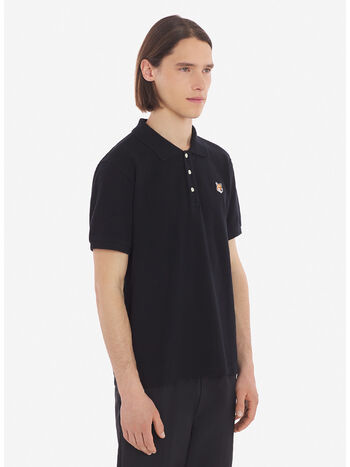 POLO FOX HEAD PATCH, P199 BLACK, small