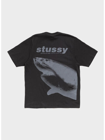 T-SHIRT SHARK PIG, 0090 FADED BLACK, small